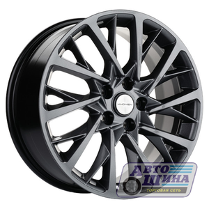Диски 7.5J18 ET45 D60.1 Khomen Wheels KHW1804 (5x114.3) Gray-FP, Camry (Китай)