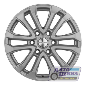Диски 7.5J18 ET42 D75.1 Khomen Wheels KHW1805 (Haval H9) (6x139.7) F-Silver (Россия)