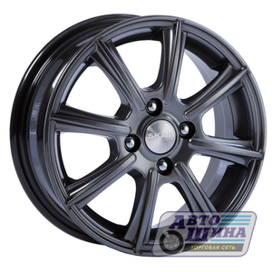 Диски 5.5J14 ET38 D58.6 СКАД Монако (4x98) Черный бархат (Россия)