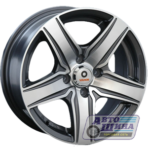 Диски 7.0J16 ET27  D65.1 Vianor VR21  (4x108) GMF-серый с полир. (Китай)