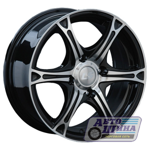 Диски 7.0J16 ET28  D58.6 LS Wheels LS 131  (4x98) BKF (Китай)