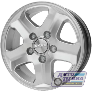 Диски 7.0J16 ET43  D84 СКАД Конкорд  (5x130) Черный-матовый арт.0760030 (Россия)