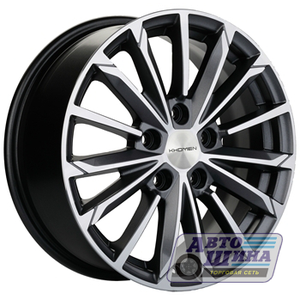 Диски 7.5J19 ET39 D60.1 Khomen Wheels KHW1901 (RAV-4) (5x114.3) Black-FP (Россия)