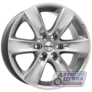 Диски 7.0J16 ET50  D84.1 MAK SIERRA  (6x130) Hyper Sil (F7060SIS50M4) (ИТАЛИЯ)