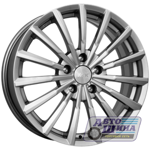 Диски 7.0J17 ET38  D67.1 КиК Акцент  (5x114.3) Блэк Плат арт.19885 (Россия)