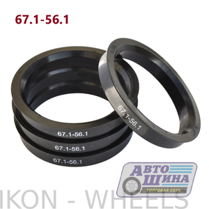 D67.1-56.1 Magnum Кольцо установочное ABS, 67.56 арт. 67.56