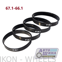 D67.1-66.1 Magnum Кольцо установочное ABS, 67.66 арт. 67.66