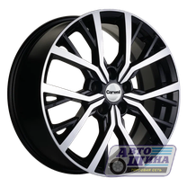 Диски 7.0J18 ET50 D54.1 Khomen Wheels KHW1806 (Coolray) (5x114.3) Black-FP (Россия)