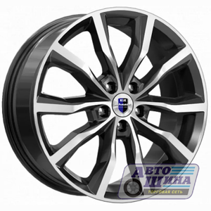 Диски 7.5J18 ET47 D60.1 КиК Портер (КС906) (5x108) Алмаз Черный (Россия)