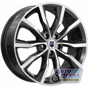 Диски 7.5J18 ET45 D66.1 КиК Портер (КС906) (5x114.3) Алмаз Черный, арт. 76187 (Россия)