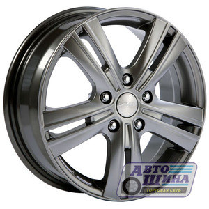 Диски 6.0J16 ET45 D67.1 СКАД Багира (5x114.3) Графит (Россия)