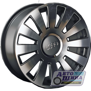 Диски 7.5J17 ET40  D57.1 Replay A8  (5x100x112) GMF-серый с полир. (Тайвань)