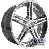 Диски 7.5J17 ET40  D74.1 LA-Connection TEZZEN T-5  (5x120) Chrome (Китай)