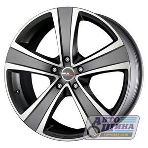 Диски 8.0J17 ET45  D67.1 MAK Fuoco 5  (5x108) Ice Titan арт.F8070FUIQ45GO3 (Италия)