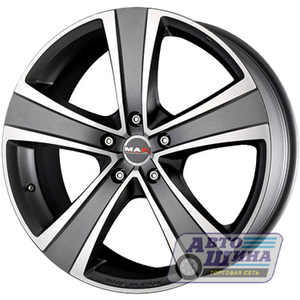 Диски 8.0J17 ET45  D71.1 MAK FUOCO 5  (5x118) Ice Titan (F8070FUIQ45D) (Италия)