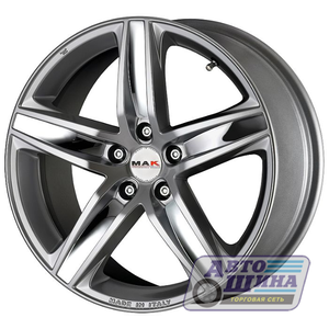 Диски 8.0J17 ET50  D57.1 MAK Variante  (5x112) Hyper Sil Chrome Ins арт.F8070IACS50VE2 (Италия)