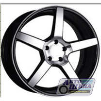 Диски 6.0J15 ET50 D60.1 Megami AF-07 (4x100) BKF (Китай)