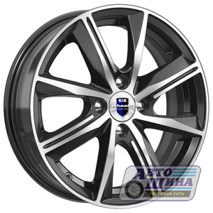 Диски 6.0J15 ET35 D58.5 КиК Арнар (4x98) Алмаз Черный SK, арт.75141SK (Россия)