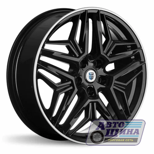 Диски 7.0J19 ET36 D65.1 КиК Колумб (КС1038) (5x108) Алмаз Черный (Россия)