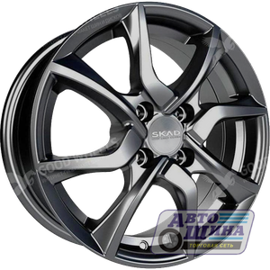 Диски 6.0J15 ET48 D54.1 СКАД Тулон (4x100) Графит, арт.2031027 (Россия)