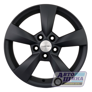 Диски 6.0J15 ET38 D57.1 Khomen Wheels KHW1504 (Rapid) (5x100) Black (Россия)