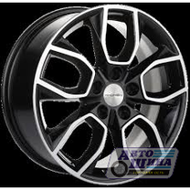 Диски 7.0J17 ET46 D63.3 Khomen Wheels KHW1713 (Changan CS35 Plus) (5x110) Black (Россия)