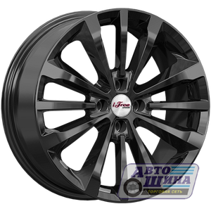 Диски 7.0J17 ET43 D60.1 КиК iFree Андерсен (KC912) (4x100) BK (Россия, (КР))