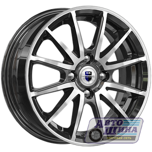 Диски 5.5J14 ET40 D56.6 КиК Квант (КС960) (4x100) Алмаз Черный (Россия)