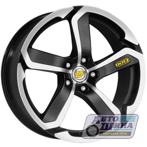 Диски 9.5J18 ET35  D71.6 DOTZ Hanzo  (5x114.3) Dark арт.OHAE0KP35 (Германия)