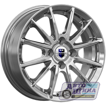 Диски 5.5J14 ET40 D54.1 КиК Квант (КС960) (4x100) Дарк Платинум (Россия, (КР))