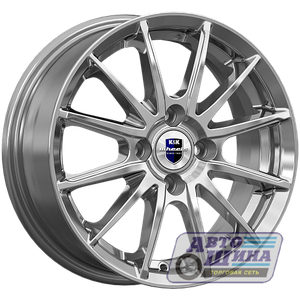 Диски 5.5J14 ET40 D54.1 КиК Квант (КС960) (4x100) Алмаз Черный (Россия)