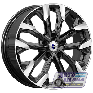 Диски 6.5J17 ET49 D67.1 КиК Морейн (КС1046) (5x114.3) Алмаз Черный (Россия)