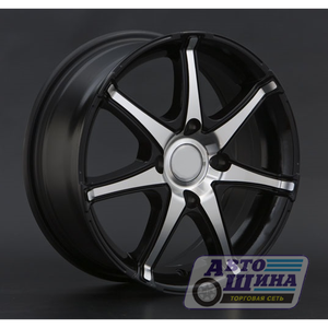 Диски 6.0J14 ET35  D58.6 Powcan LW102 BK252  (4x98) BKF арт.452 (Китай)