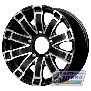 Диски 7.0J16 ET35  D98 КиК iFree Тополь (КС532)  (5x139.7) Блэк Джек арт.106801 (Россия)