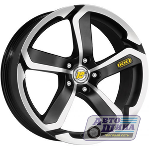 Диски 7.5J17 ET48  D71.6 DOTZ Hanzo  (5x114.3) Dark арт.OHA70KP48 (Германия)