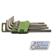 Набор Шестигранников звездочка 9пред. с отверстием Дело Техники арт. 563591