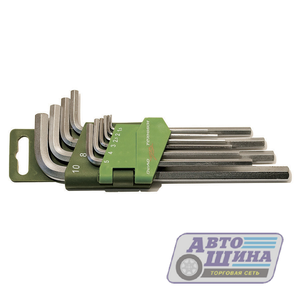 Набор Шестигранников звездочка 9пред. с отверстием Дело Техники арт. 563591