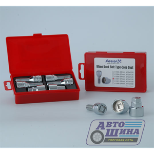 Болт M12x1.25x29/54 секретный CH (4+2) (L1506) Anmax арт. S032953