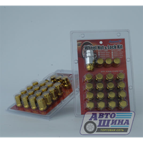 Гайка M12x1.5x35 секретная конус, ключ 19 (4+1+16) Anmax арт. S021821