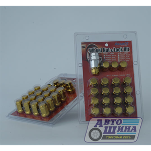 Гайка M12x1.5x35 секретная конус, ключ 19 (4+1+16) Anmax арт. S021822