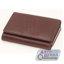 СУВЕНИРНАЯ ПРОДУКЦИЯ Портмоне женское натуральная кожа (коричневое)