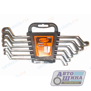 Набор ключей 8 предметов АвтоДело, комбинированных арт. 31080