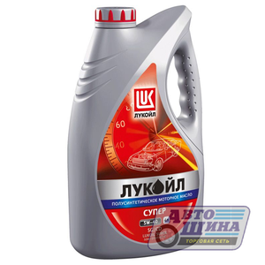 Масло моторное 15w-40 Лукойл Супер (API SG/CD) 4л., Минеральное