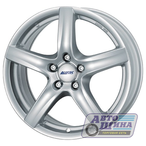 Диски 5.5J14 ET35  D63.3 Alutec Grip  (4x100) Polar silver GR55435A21-0 (Германия)