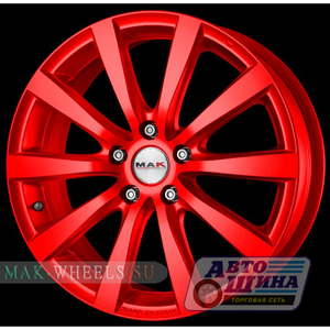 Диски 6.0J16 ET43  D57.1 MAK IGUAN  (4x100) Gloss Red (F6060IGGR43CE2X) (Италия)