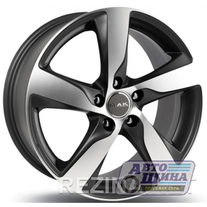 Диски 7.0J17 ET50  D65.1 MAK G'BURG W  (5x108) Ice Titan (F7070GBIT50GG4X) (Италия)