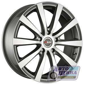 Диски 7.5J18 ET45  D72.6 MAK IGUAN  (5x120) Graphite mirror face (F7580IGHM45I3X) (Италия)