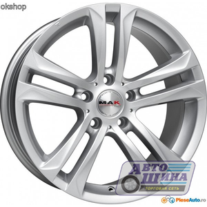 Диски 8.0J17 ET20  D74.1 MAK BIMMER  (5x120) Silver (F8070BJSI20NZB) (Италия)