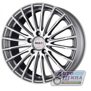 Диски 8.0J18 ET35  D66.6 MAK FATALE  (5x112) Silver (F8080FASI35WS2X) (Италия)