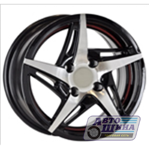 Диски 5.5J13 ET35  D58.6 Lorenso 1708  (4x98) BKF арт.13084 (Китай)